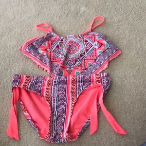 Girls Justice bikini bathing suit size14